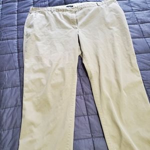 Lands End Mid Rise Chinos
